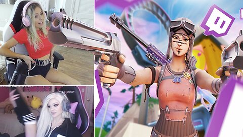 KILLING GIRL💋 TWITCH STREAMERS (Funny Reactions) - Fortnite.