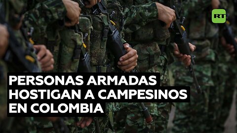 Polémica en Colombia por un video en el que campesinos son supuestamente hostigados por el Ejército