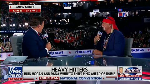 Hulk Hogan on Fox News endorses Trump after assassination attempt! 🇺🇸💥