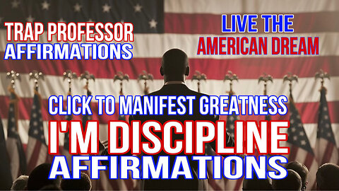 I’m Discipline Affirmations Interactive Visualizer ( Loop)