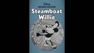 Steamboat Willie by Walt Disney 3/4