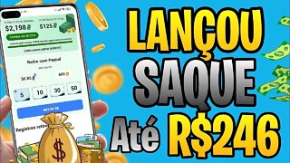 😱 LANCOU - GANHE R$246 Nesse APP QUE GANHA DINHEIRO DE VERDADE