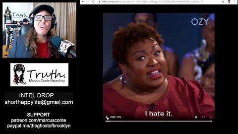 🔴👀🔴 Fat Black Racist 'Professor' Blames President Trump For Her Fatness