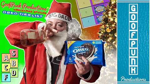 Walmart Mall Santa Joins in an Oreo Tier List | (The GoofPunk Productions Christmas Special)