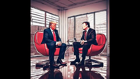 Donald Trump and Elon have a chat.