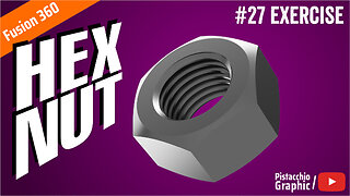 #27 Hex Nut M36 | Fusion Wednesday | Pistacchio Graphic