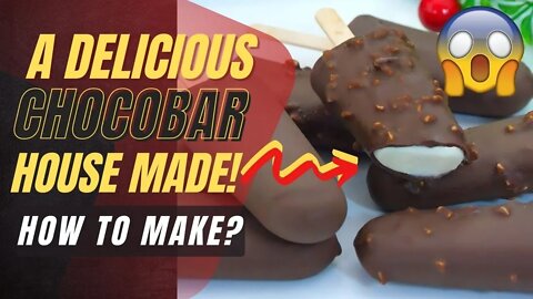 Chocobar Ice Cream Recipe | No Eggs, No Cream and Condensed Milk