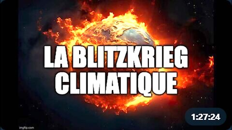 LA BLITZKRIEG CLIMATIQUE (armes à énergie dirigée) (Radio Québec)