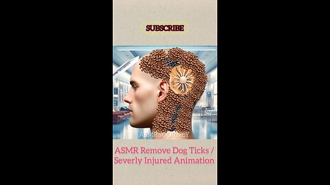 ASMR Remove Dog Ticks / Severly Injured Animation
