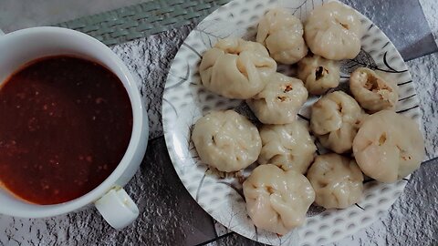 How to make momos recipe 😋