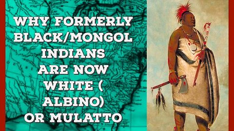 Why formally BlackMongol Indians are now White(Albino) or Mulatto-OIL DISCOVERY-OSAGE MURDERS