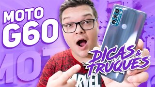 Moto G60 - TOP 10 Dicas & Truques que você precisa CONHECER!!