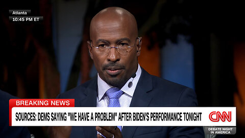 Van Jones Reacts To Biden's Debate Performance: 'That Was Painful'