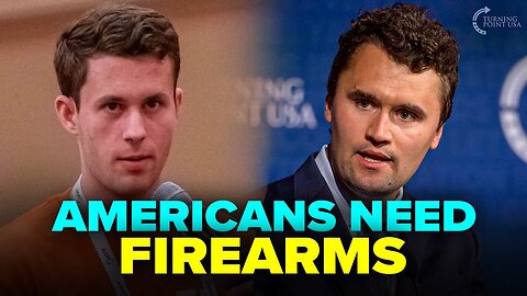 Charlie Kirk On Why Americans NEED To Own GUNS 👀🔥 *FULL CLIP*