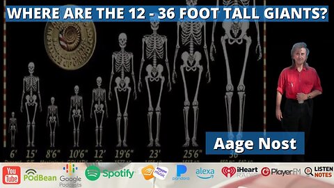 WHERE ARE THE 12 - 36 FOOT TALL GIANTS?