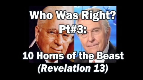 HWA vs JVI: 10 Horns of Revelation 13 (Part #3)