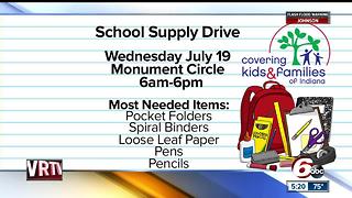 Donate to the RTV6 school supply drive