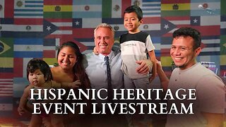 Hispanic Heritage Event Livestream With Robert F. Kennedy Jr.