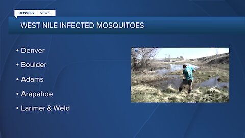West Nile Virus cases and mosquitoes increasing