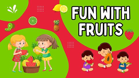 Fruits names in English | Kids vocabulary | English Educational Video | Bright Spark Station