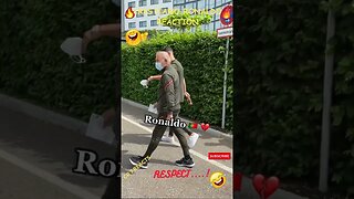 RONALDO REACTION VIDEO 😂😂😂 #shorts #ronaldo #football #messi #nymar #new #soccer
