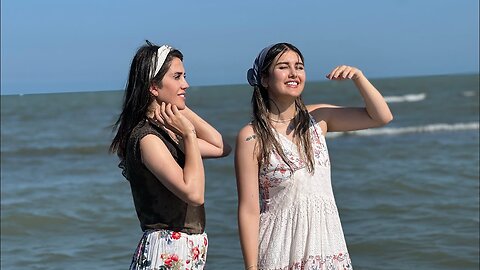 Daily life of mother and daughter in the village, sightseeing by the sea!