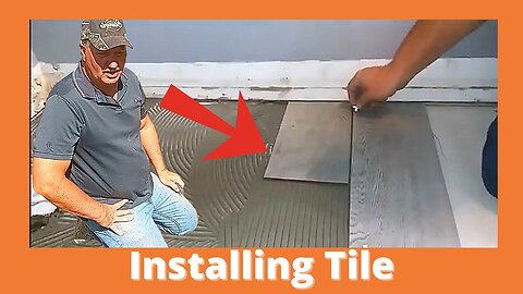 Laying Staggered Floor Tiles