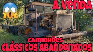 Ep.281 Caminhões Clássicos Abandonados A VENDA