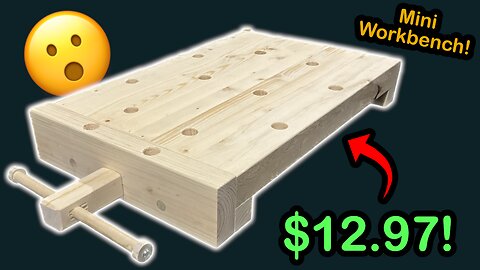 Make This Mini Portable Workbench!