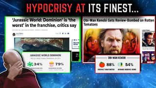 Critics HATE Jurassic World Dominion! | BUT Bad Reviews for Kenobi is "REVIEW BOMBING"