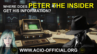 Where does Peter the Insider get his information and intel?