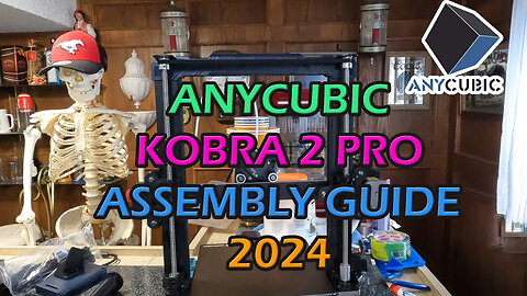 Anycubic Kobra 2 Pro Assembly Guide 2024 #anycubic #kobra2 #3dprinter #3dprinting