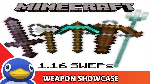 Minecraft 1.16 SWEPs (GMOD Weapon Showcase)