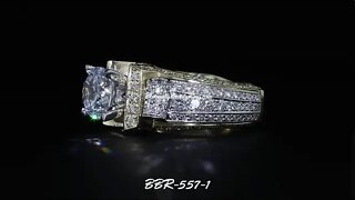 Engagement Ring BBR-557-1 From BloomingBeautyRing.com