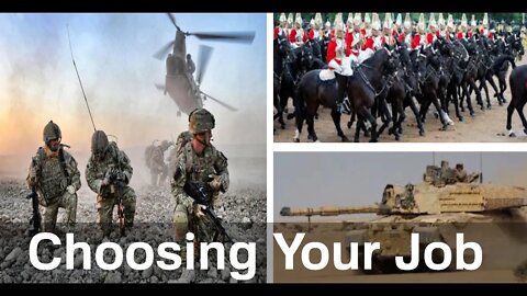 British Army | Choosing Your Job Role | Infantry | Armoured | Medic