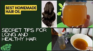 Hair Fall and Hair Growth Treatment || How To Make Homemade Hair Oil || All natural || All Organic