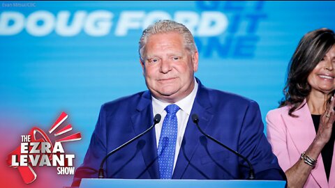 What led to Doug Ford winning another majority in Ontario?
