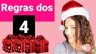 Natal das crianças 2019 - REGRA DOS 4 PRESENTES para um natal incrível