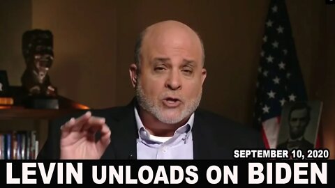 WHOA! Mark Levin Unloads on Joe Biden!