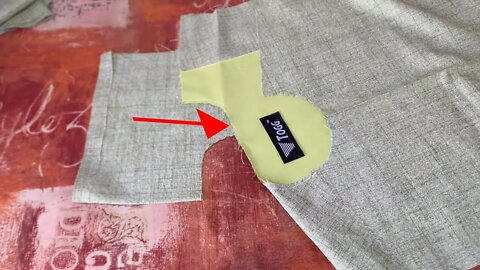 How to sew a shadow facing