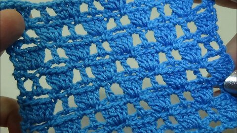 How to crochet block stitch free written pattern in description