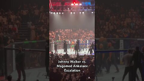 Johnny Walker Tries to Brawl after Fight with Ankalaev😨