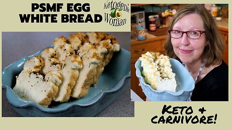 Egg White Bread | Zero Carb Bread for PSMF Diet Recipes | Where is TeddiBear? | Keto Carnivore!