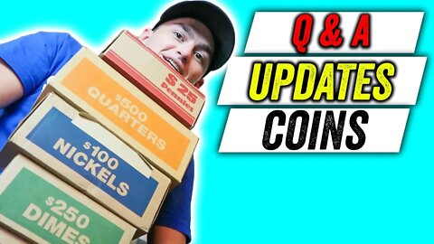 Q&A LIVE STREAM - COIN COLLECTING VIDEOS UPDATES