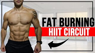 FAT BURNING HIIT CIRCUIT! Tabata | HomeFit1 Cycle3 Workout5 #CrockFitApp