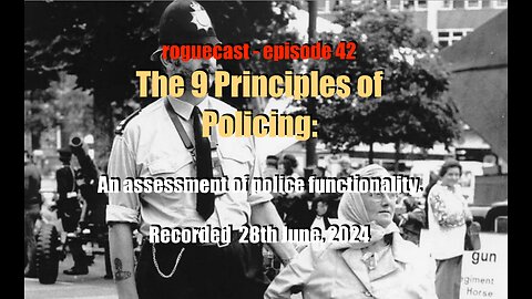 042: 9 Principles of Policing - an assessment