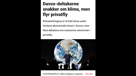 Estimert levealder.. / 5G / Davos igjen / Sverige / Putin / Lisa M Priestly🔥