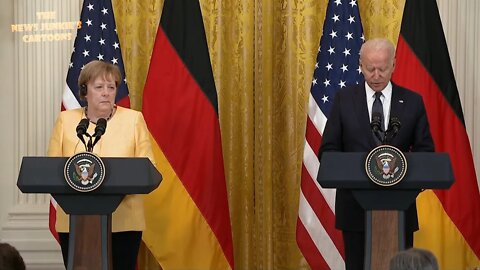 Biden: "Chancellor Merkel... now, the second largest... longest-serving chancellor."