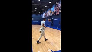 The best half court shot in the world