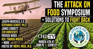 TRAILER: The Attack on Food Symposium and Solutions to Fight Back
